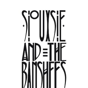 Siouxsie And The Bansees - Siouxsie SVG - Gothic Rock - Goth - Siouxsie And The Banshees Logo - Cricut - Goth SVG - Cut File - png - jpg