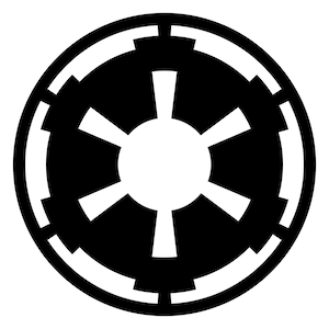 Símbolo del Imperio de Star Wars - Imperio Galáctico - Star Wars SVG - Cricut - Archivo cortado - png - jpg - Cricut SVG - Vector