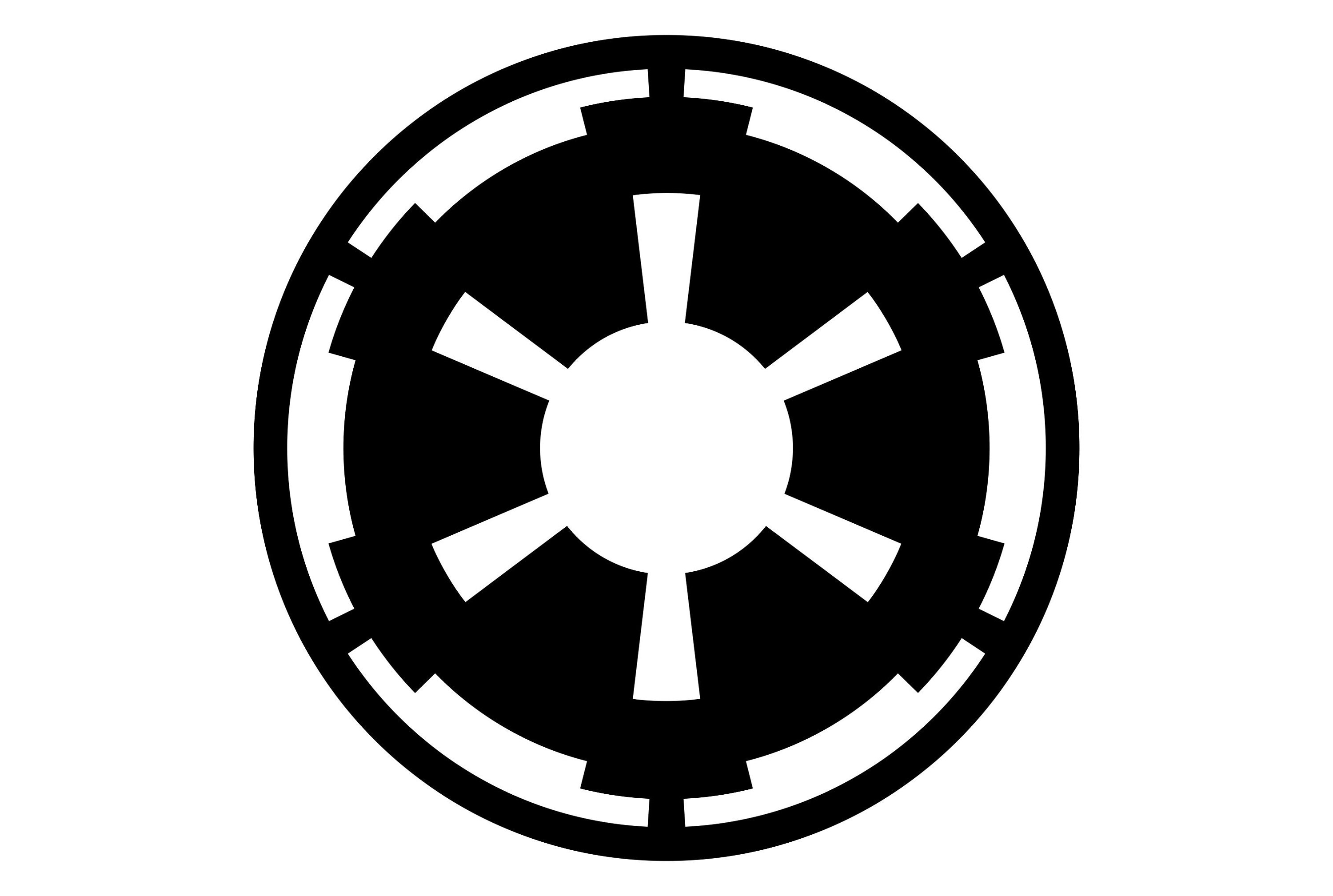 Star Wars Empire Symbol Galactic Empire Star Wars SVG Cricut Cut File Png Jpg Cricut SVG Vector