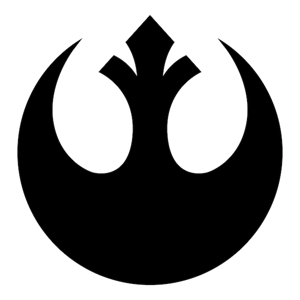 Star Wars Rebel Alliance Symbol - Star Wars - Rebel Alliance SVG - Star Wars SVG - Cricut - Cut File - png - jpg - Cricut SVG - Vektor