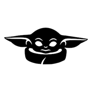 Star Wars SVG - Grogu - Grogu SVG - The Mandalorian - - Star Wars - Cricut - Cut File - png - jpg - Mandalorian - Cricut SVG