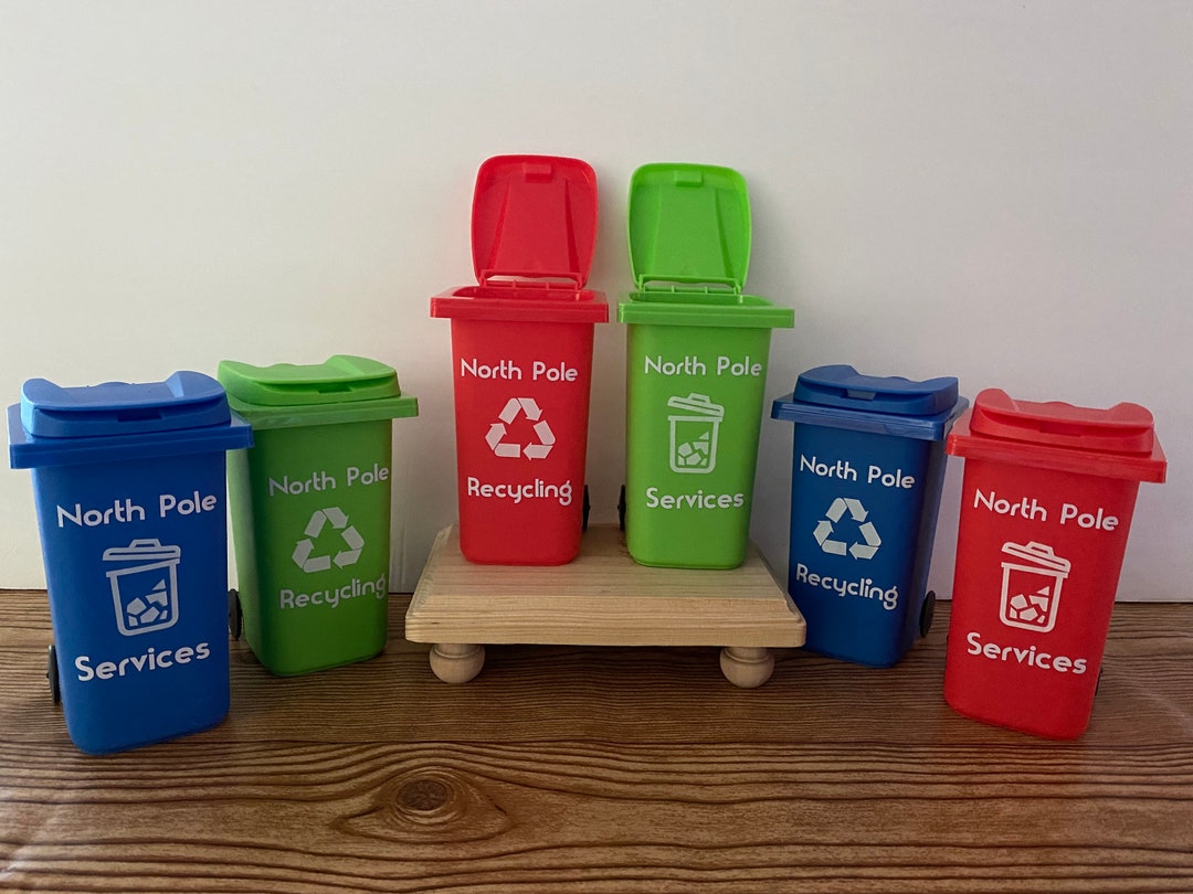 Elf Prop Elf Activity Elf Recycling Bin Trash Waste Bin Etsy