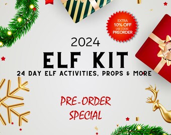 PRE-ORDER Elf Kit 2024 | 24 Of Christmas Elf Activity Kit