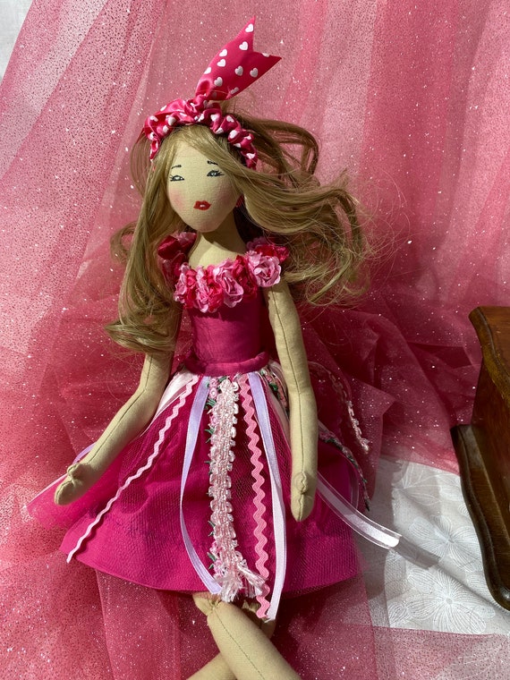 Buy Barbie Doll Inspired Handmade Doll Doll Room Decoration Art