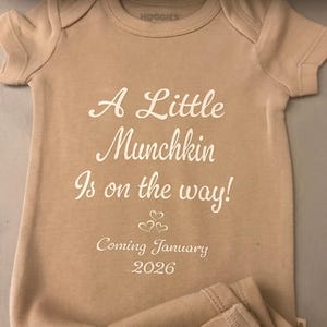 Baby Announcement  & Onsies