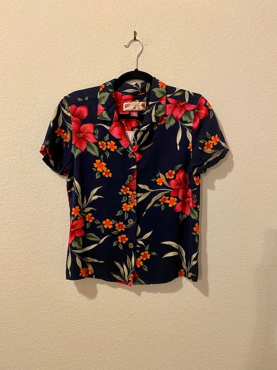 Vintage Caribbean Joe Hawaiian Shirt