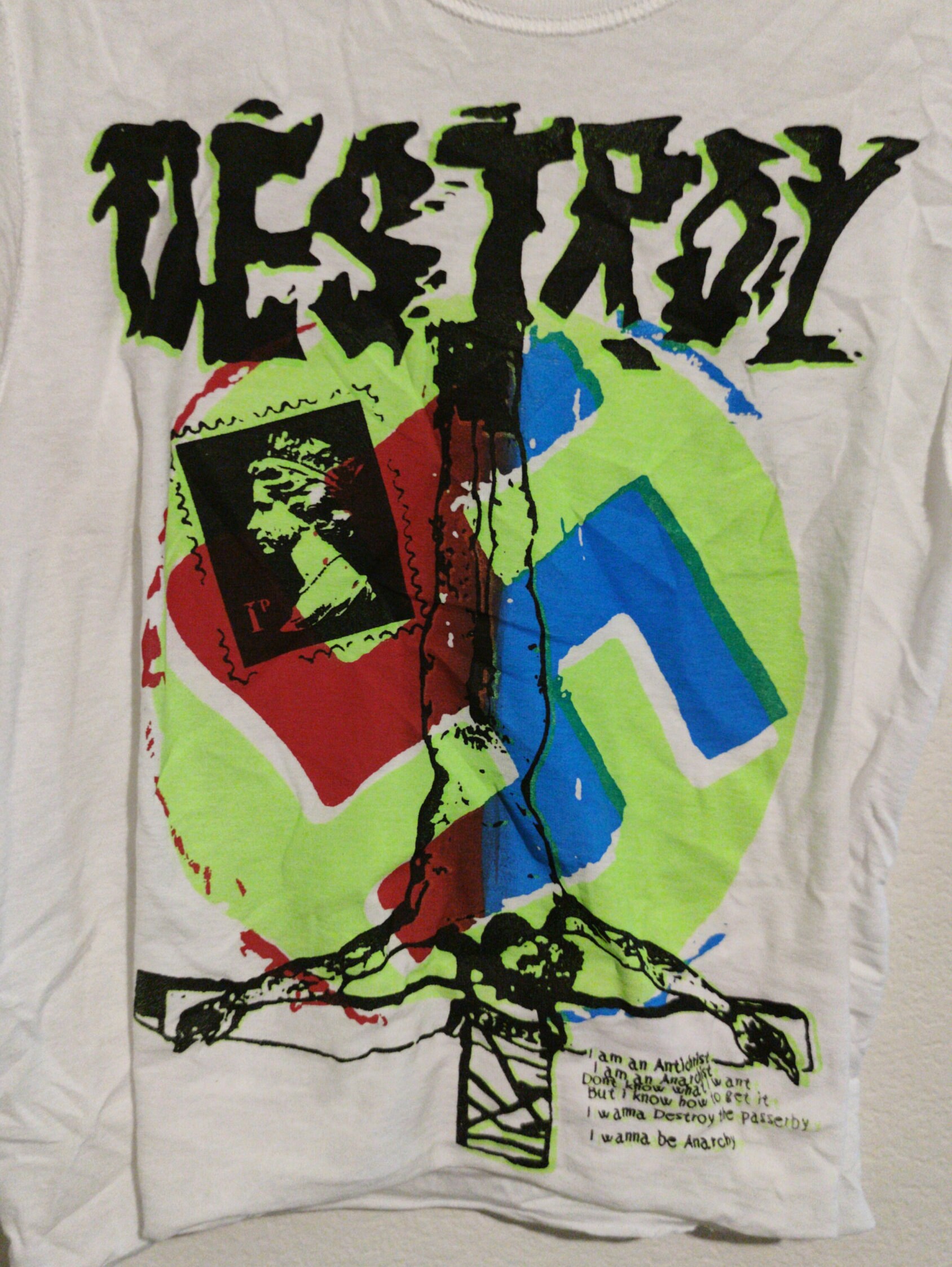 Seditionaries DESTROY T-Shirt Repro | Etsy