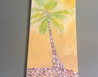 Seashell palm tree original