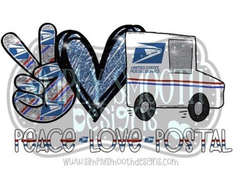 Download Peace Love Mail Etsy