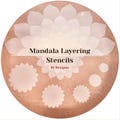 Flexible Mandala Layering Stencil Set for Painting & 3D Effect | Reusable Mandala Templates for Drawing, Boho Art Tool, DIY, Dabbing Art product logo
