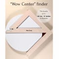 Wow Center Finder Ruler, Dot Art tool, Mandala Art centering ruler for circles up to 1.20 meter/47 inches, center locator for round designs product logo