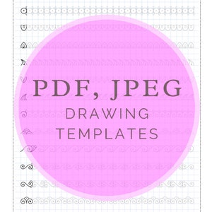 1. Hojas de entrenamiento de patrones más fáciles para principiantes Pdf,jpeg.Mandala art, papel digital, descargas instantáneas, hecho a mano, arteterapia, caligrafía imagen 3
