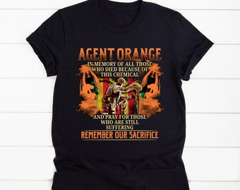 Agent Orange Shirt Etsy Agent Orange Shirt Etsy