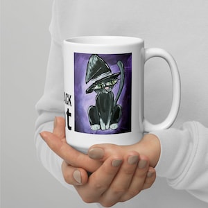 Die schwarze Katze - Tasse