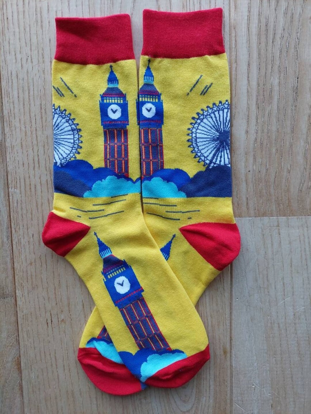 Tourist Gift Socks For London Lovers 2 Pairs London Travel Socks - Keep Calm And Go To London Gift Set For UK Fans London Sock Company Reviews