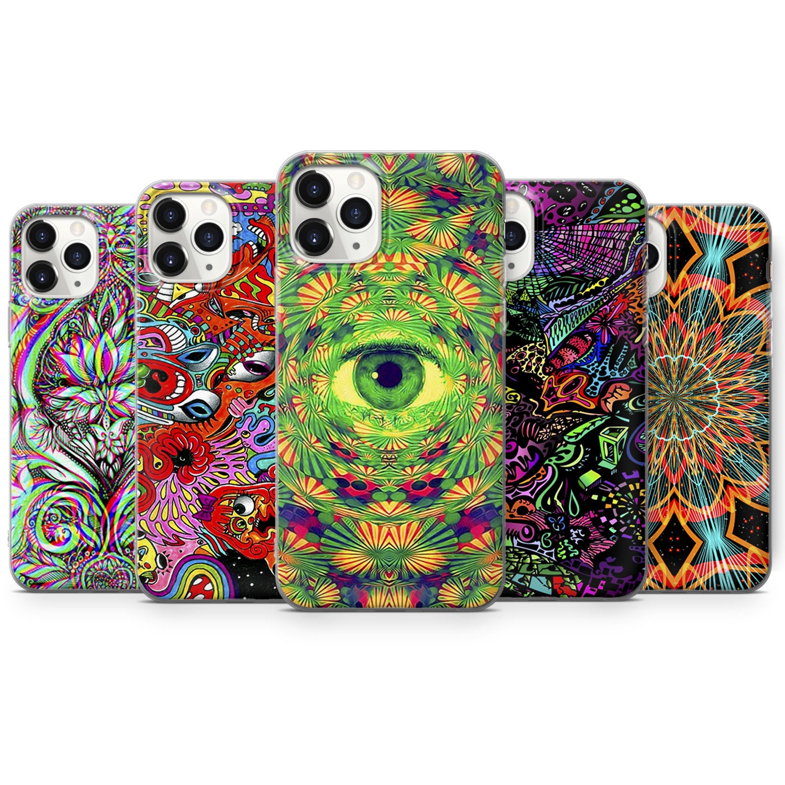 Kiq Apple - iPhone 14 Pro Max - Square Case Boho Mandala