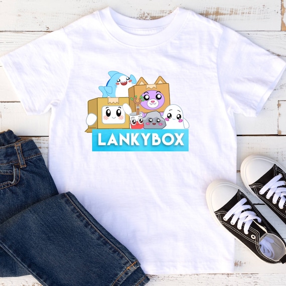 Lankybox Shirt Lanky Box Shirts Lankybox Birthday Foxy and | Etsy Ireland