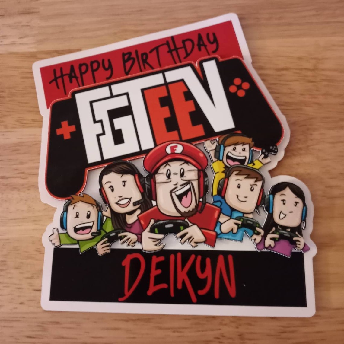 Fgteev birthday Fgtv birthday Fgteev party supplies FGTV | Etsy