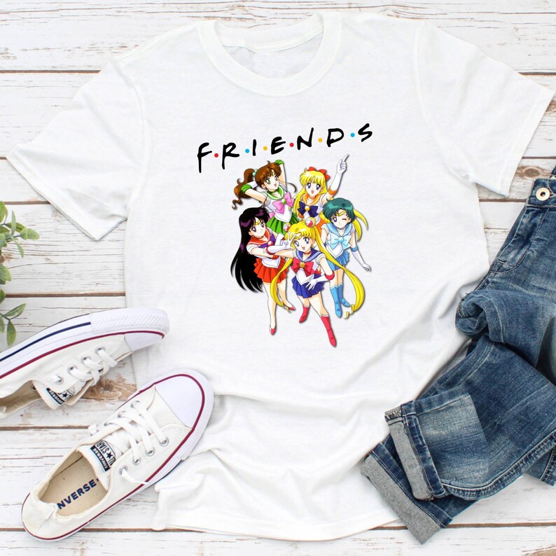 sailor moon friends shirt