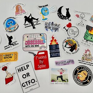 Choose 6 Stickers for 20.00