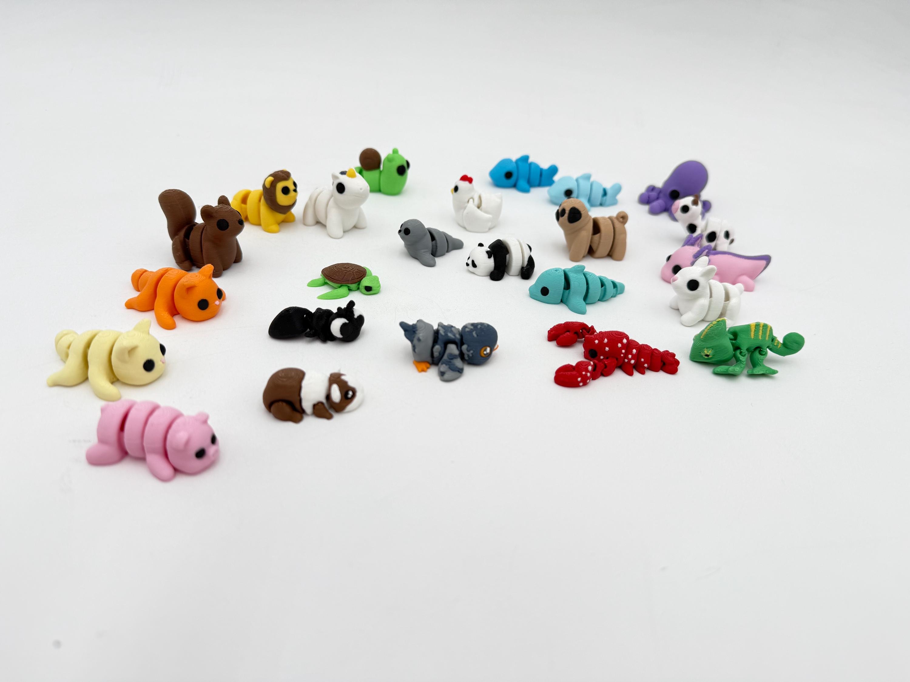 3Dミニチュア動物 - 利用可能なすべての動物 - Etsy 日本