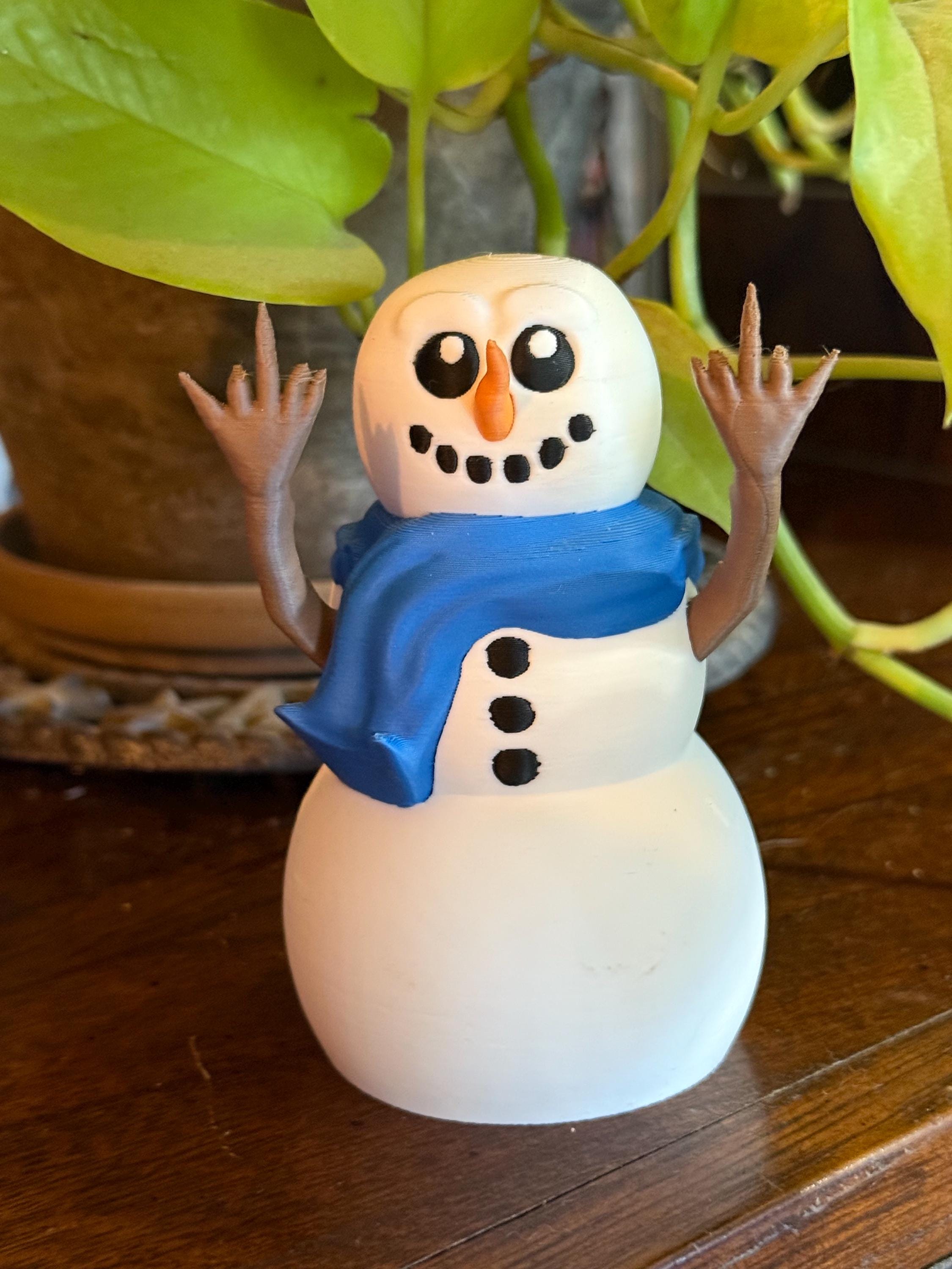 Salty Snowman Figurine: Rude Flipping-off Fuxfactory Character - Etsy