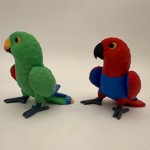 Eclectus Figurine