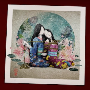 Two - Shibari Fine Art Print - Fine Art Paper of 270gr