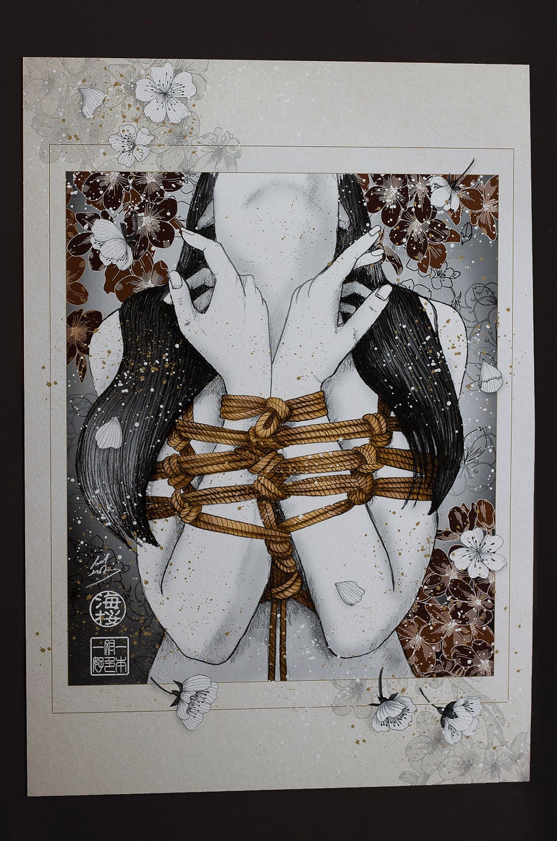 shibari-art-print-erotic-bondage-fine-art-paper-etsy