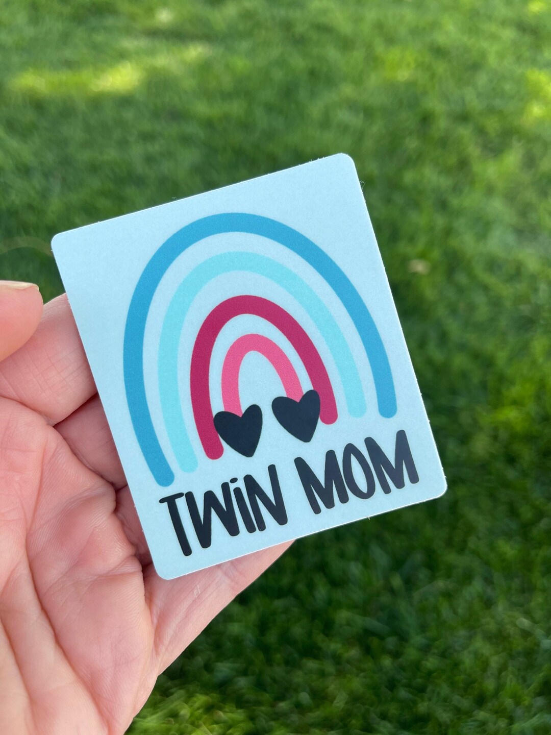 Twins Sticker,twin Mom Sticker,twin Mom Gift,mom Sticker,boy Twin Mom