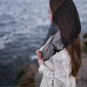 Foulard de prière d'église pour femmes, couvre-chef catholique, foulard