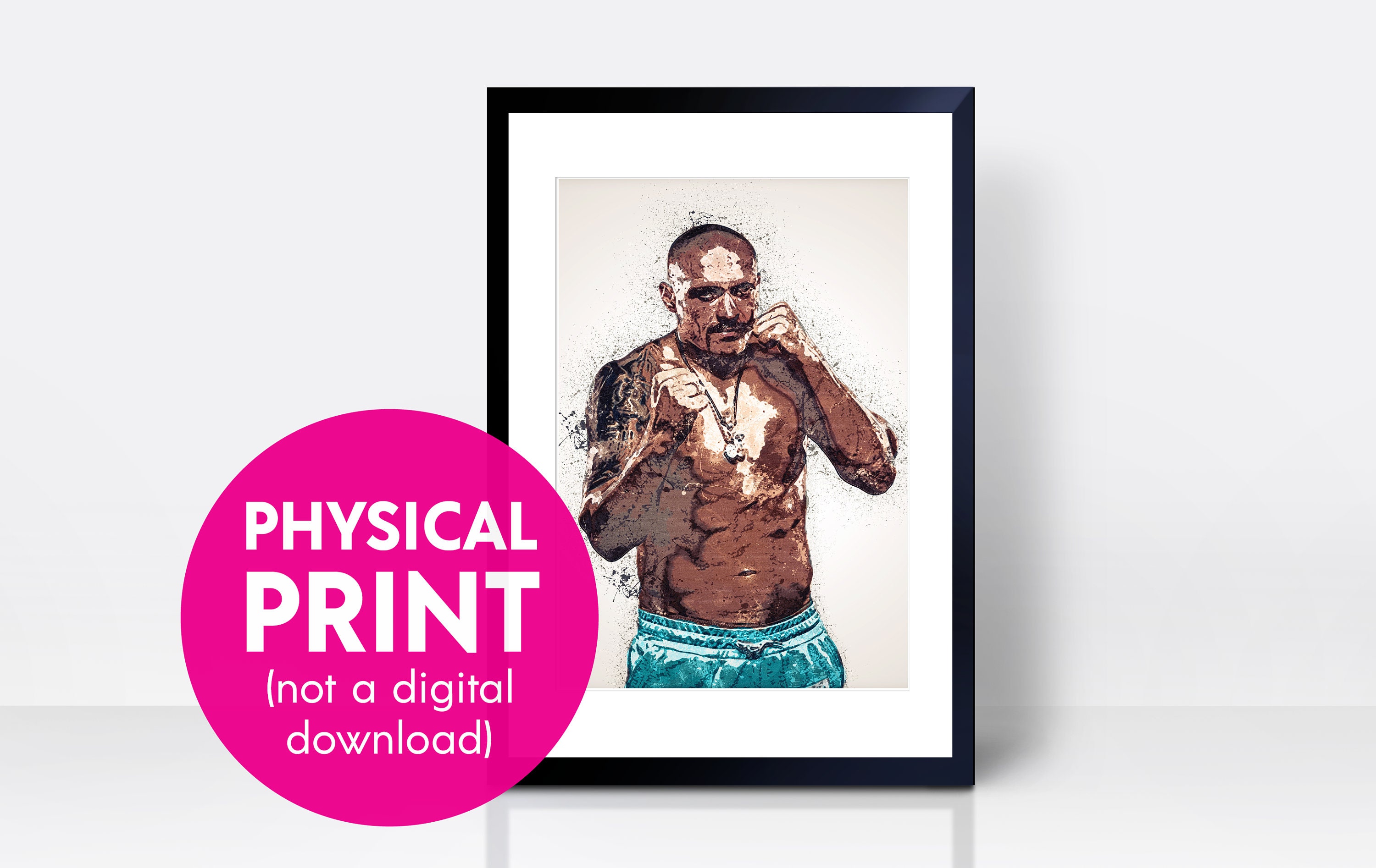 Oleksandr Usyk Poster UK