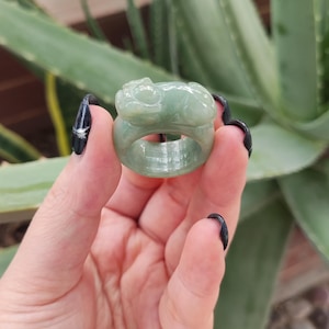 Handmade Jade Ring, Minimalist Ring, Vintage Ring, Handmade Jewelry Ring, Gifts For Her, Mother&#39;s Day Gift, Birthday Gift, Handmade Gift