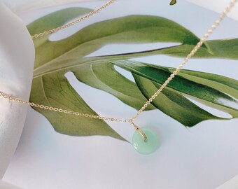 Jade Necklace - Etsy