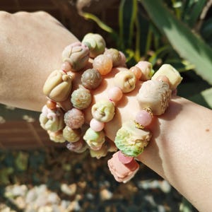 Agate Exquisite Bracelet,Agate Beaded Bracelet,Gemstone Bracelet,Stretchy Bracelet,Agate Jewelry,Bracelet for Women,Birthday Gifts