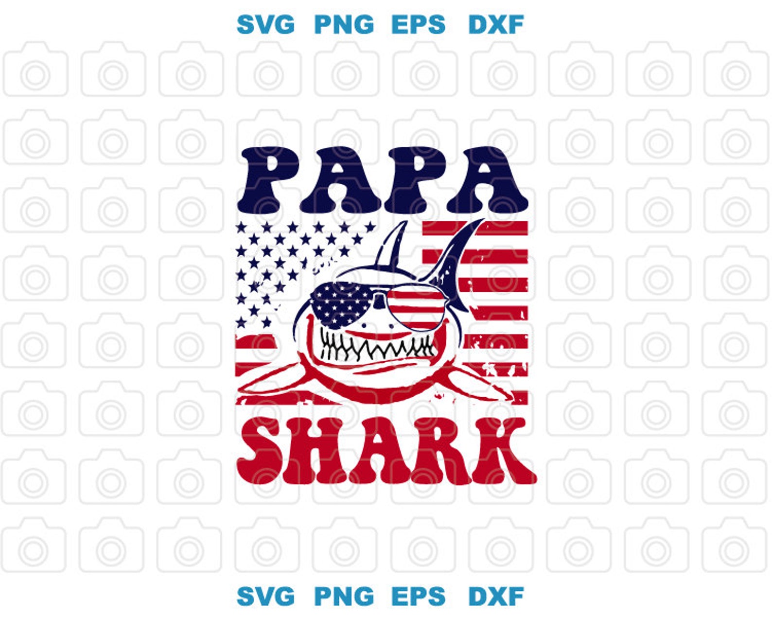 Free Free Papa Shark Svg 555 SVG PNG EPS DXF File