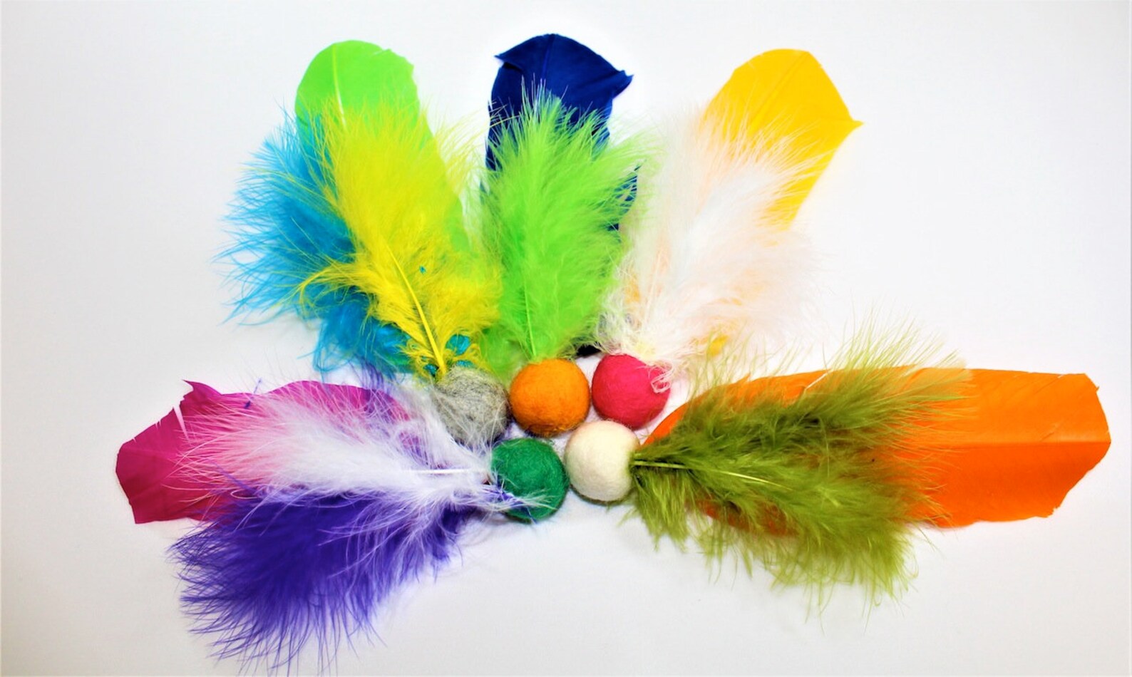 Feather Cat Toys / Catnip Infused / Cat Toss Toy / Pet Toy / Etsy
