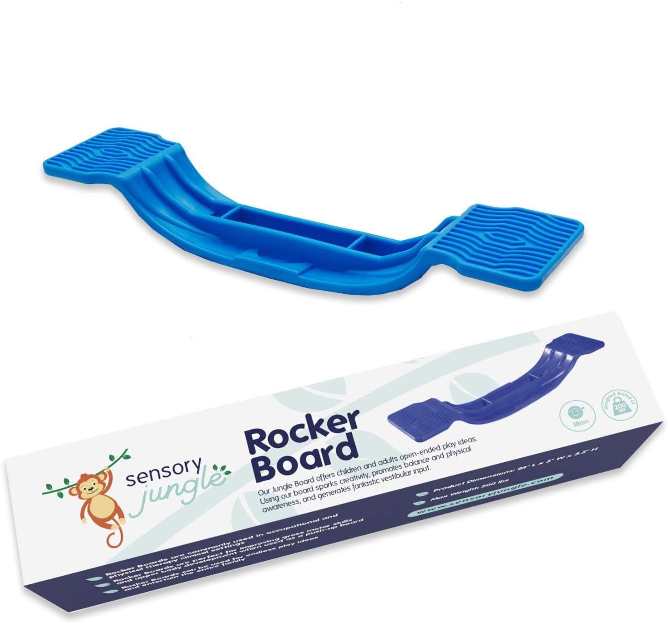 Sensory Jungle Plastic Balance Board Wobble Balance Board for Etsy