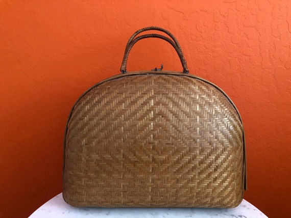 Vintage Wicker Purse