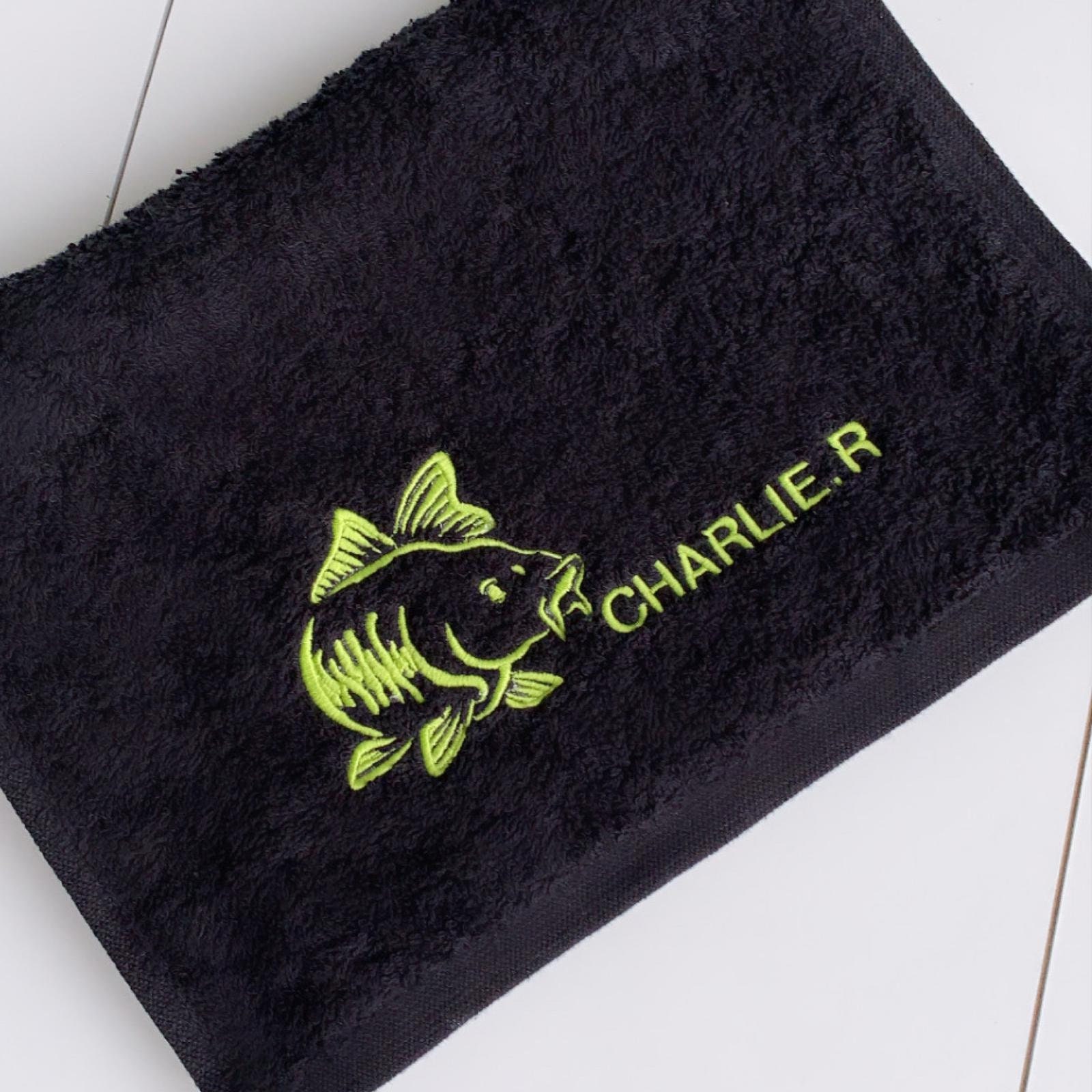 Fishing Towel 100 Soft Cotton Towelling Handy Size Available Etsy