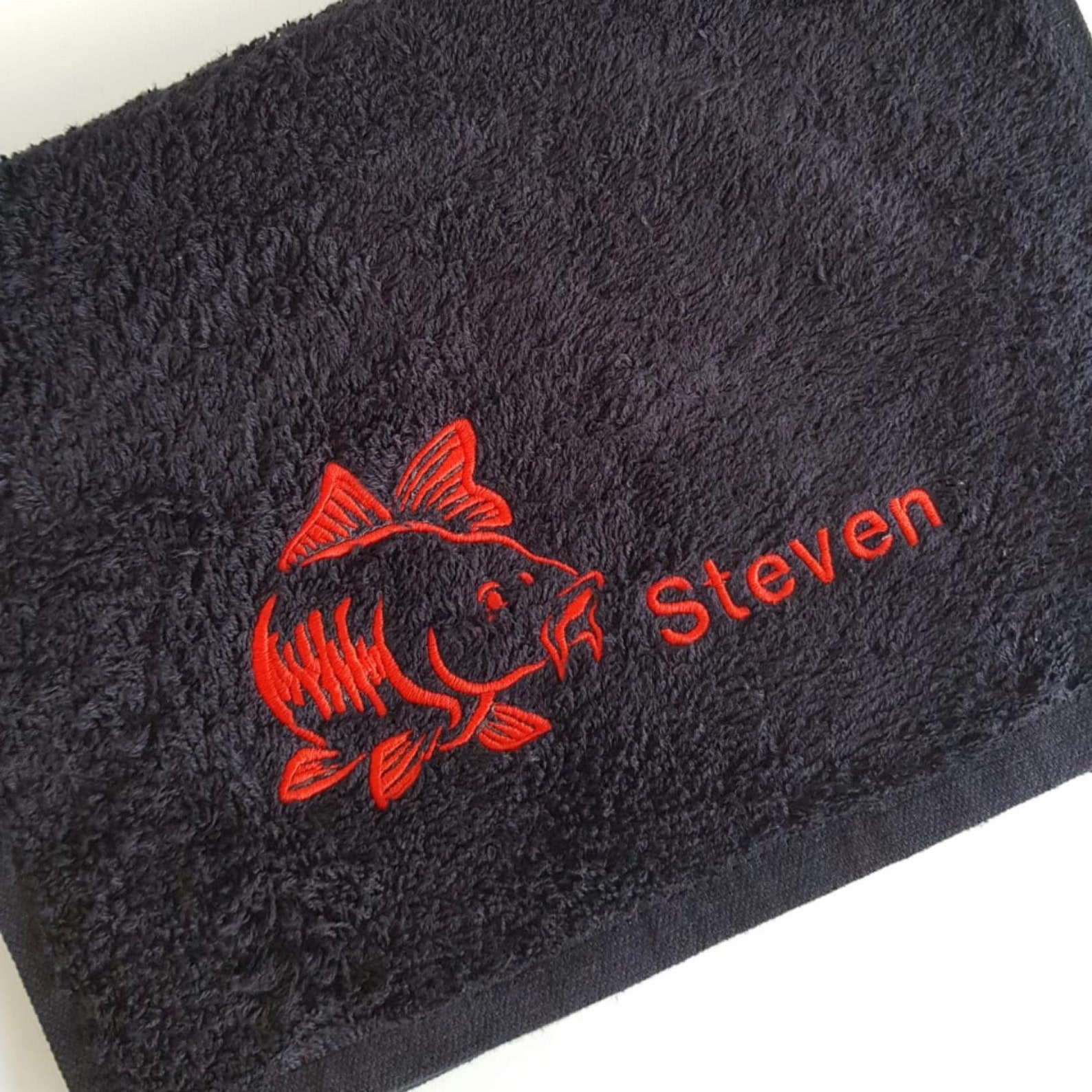 Fishing towel 100 soft cotton towelling handy size available Etsy