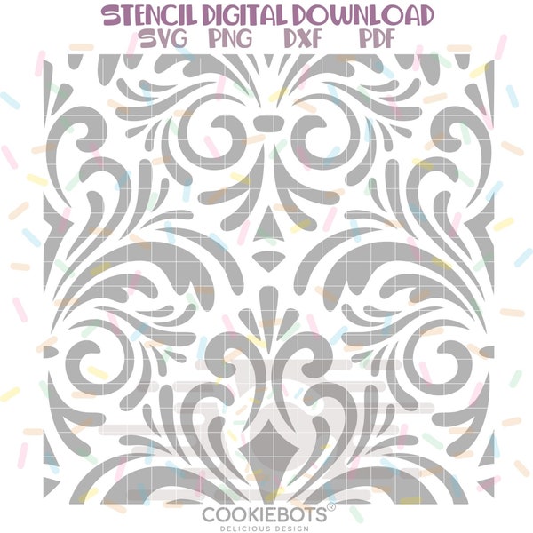 Vintage - Download Digital Stencil SVG PNG DXF