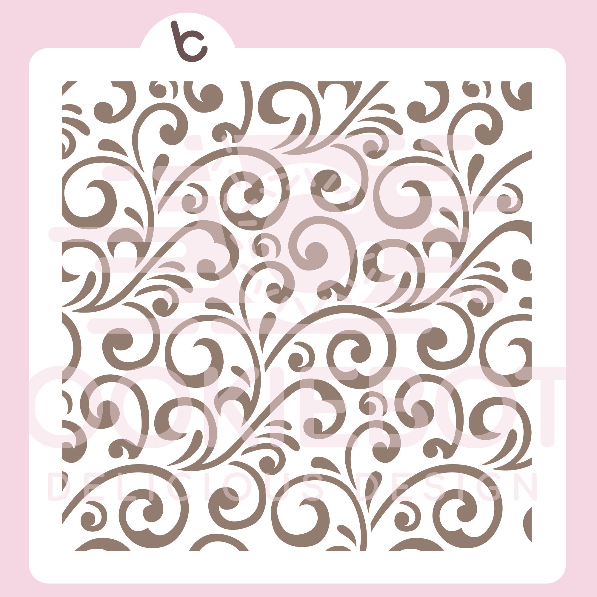 Filigree - Download Digital Stencil SVG EPS DXF