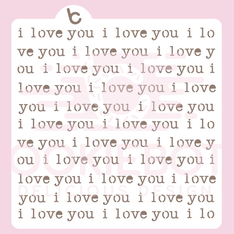i love you Typewriter Download Digital Stencil SVG EPS PNG