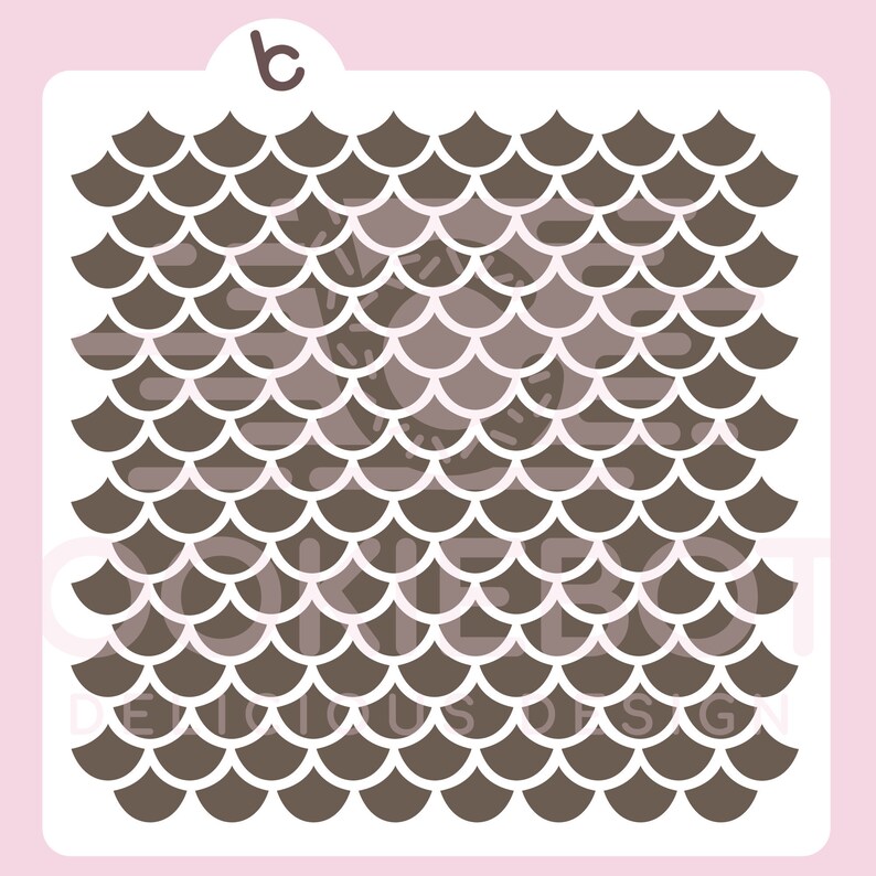 Download Download Digital Stencil Svg Eps Dxf Fish Scale Clip Art Art Collectibles