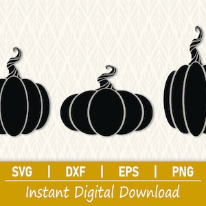 Pumpkin svg - Instant Digital Download - svg, png, dxf and eps included!
