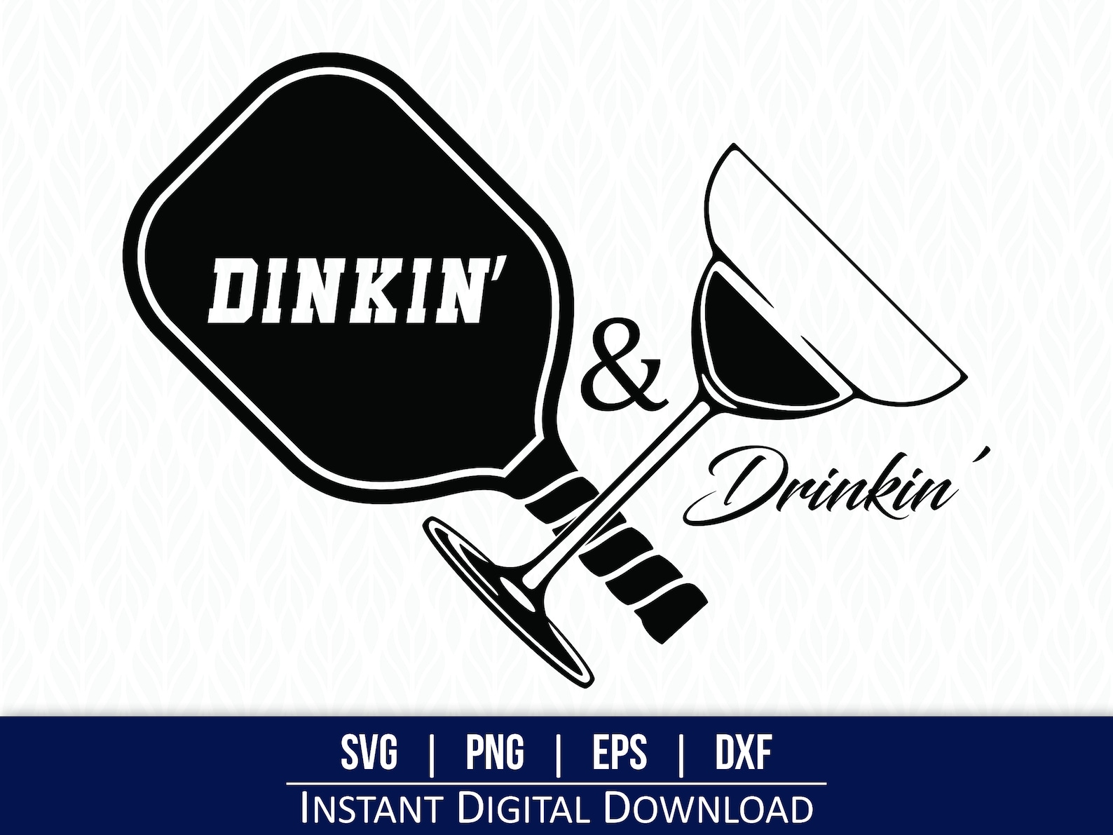 Pickleball SVG Drinking Svg Dinking Dink Wine Pickle Etsy