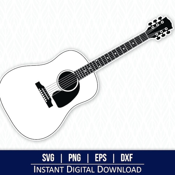 Acoustic Guitar SVG