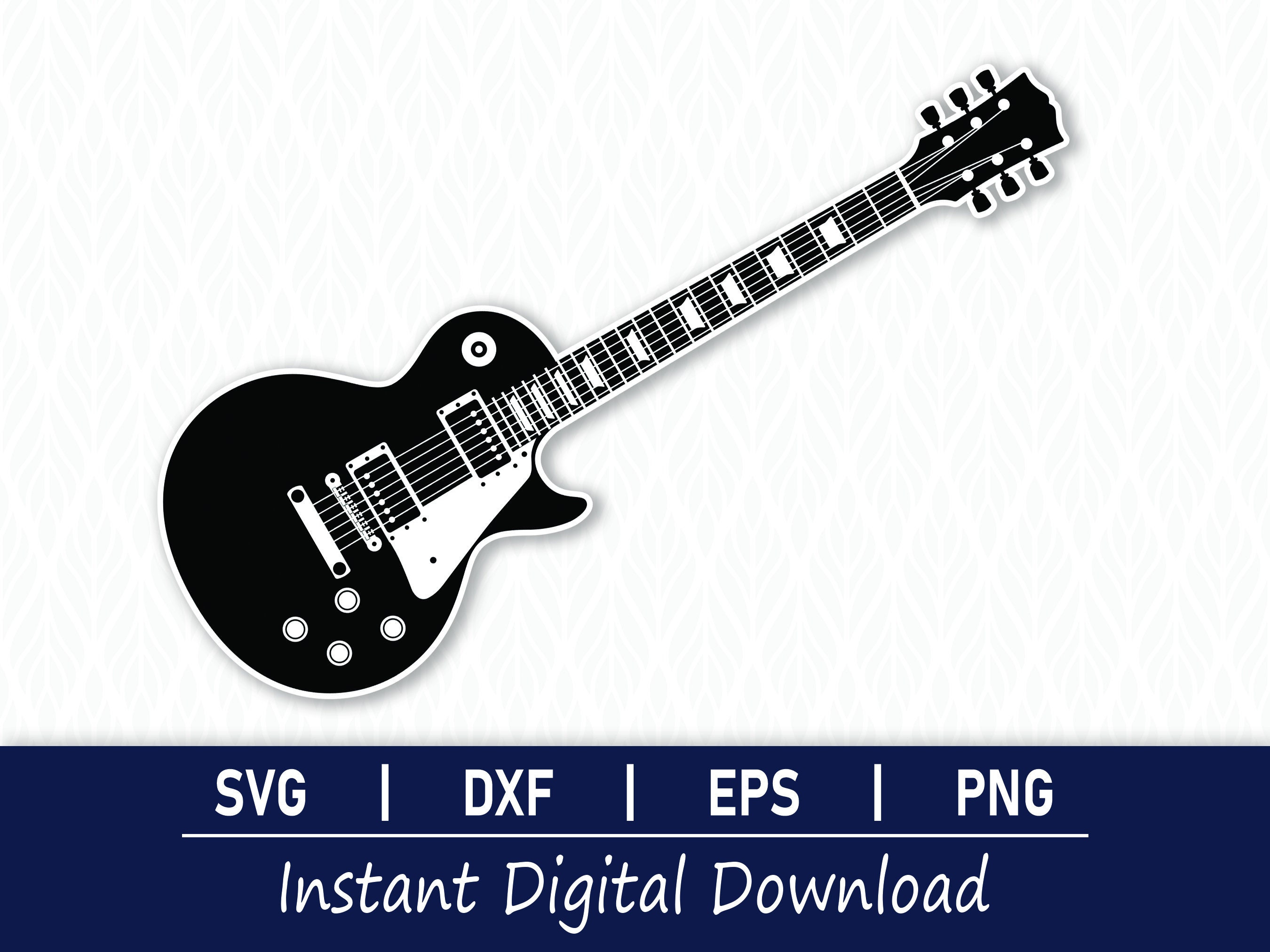 Electric Guitar Svg Music Svg Guitar Svg Electric Guitar Etsy Canada