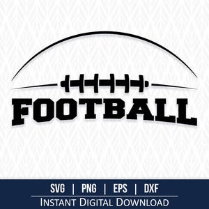 SVG Football, Football Clipart, SVG Football logo - Instant Digital Download - svg, png, dxf and eps included!